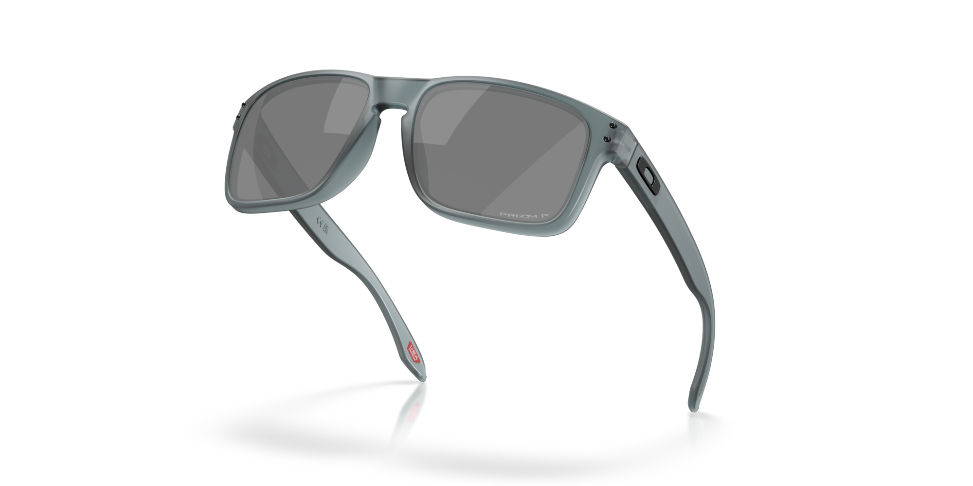 Oakley Okulary przeciwsłoneczne HOLBROOK Matte Crystal Black/Prizm Black Polarized OO9102-Z4