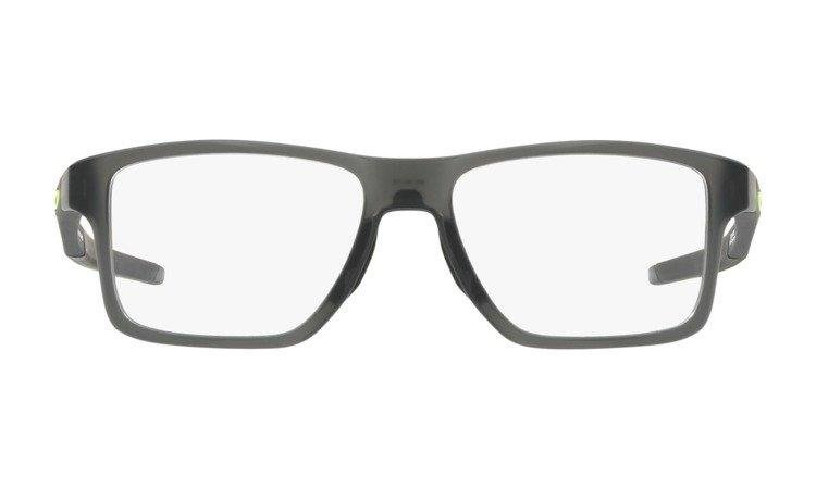 OAKLEY Optical Frame CHAMFER SQUARED Satin Gray Smoke OX8143-02