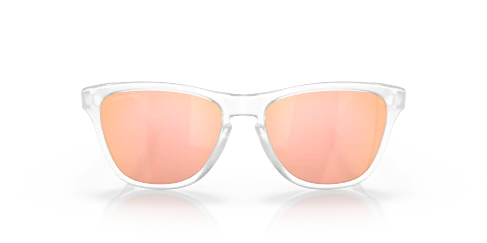 Oakley Okulary przeciwsłoneczne Dziecięce FROGSKINS XS Matte Clear, Prizm Rose Gold OJ9006-35