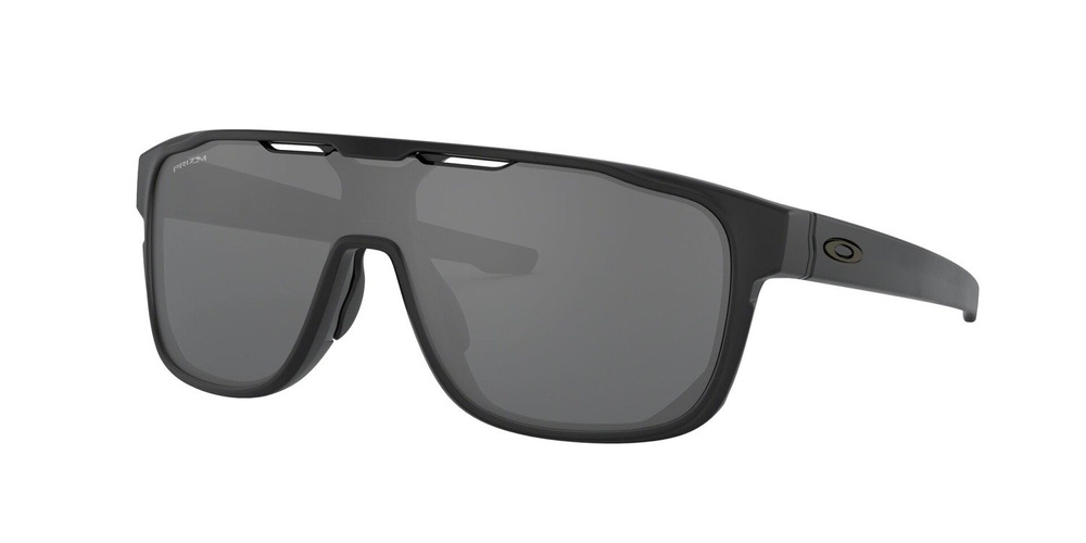 Oakley Okulary przeciwsłoneczne CROSSRANGE SHIELD Matte Black / Prizm Black  OO9387-11