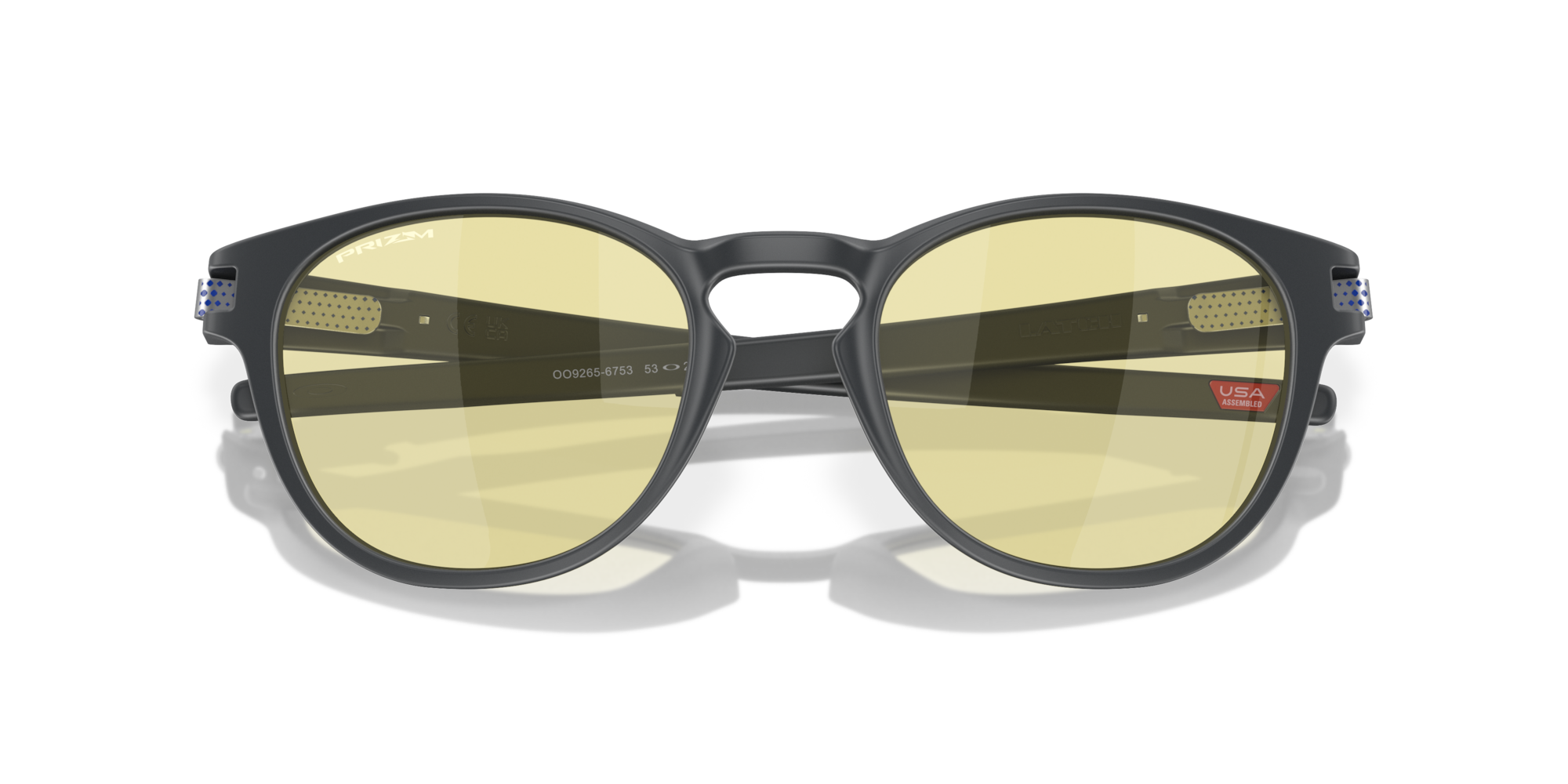 Oakley Okulary przeciwsłoneczne LATCH Matte Carbon/Prizm Gaming OO9265-67