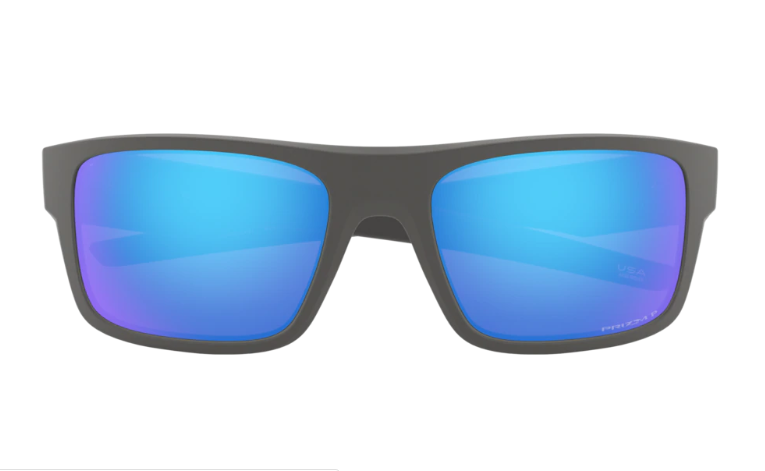 Oakley Okulary przeciwsłoneczne DROP POINT™ Matte Dark Gray / Prizm Sapphire Polarized OO9367-06