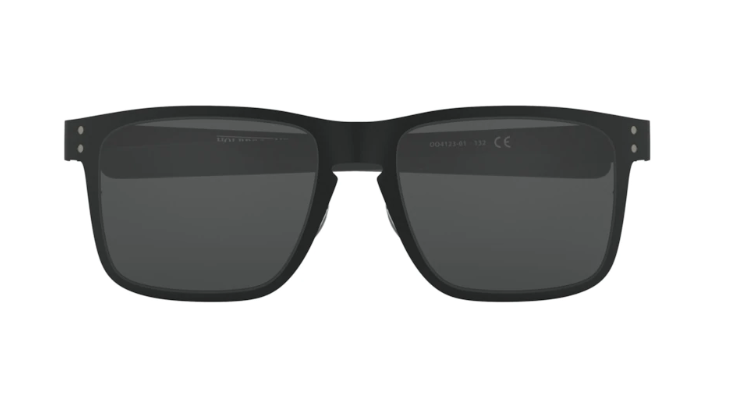Oakley Sunglasses HOLBROOK™ METAL Matte Black / Grey OO4123-01