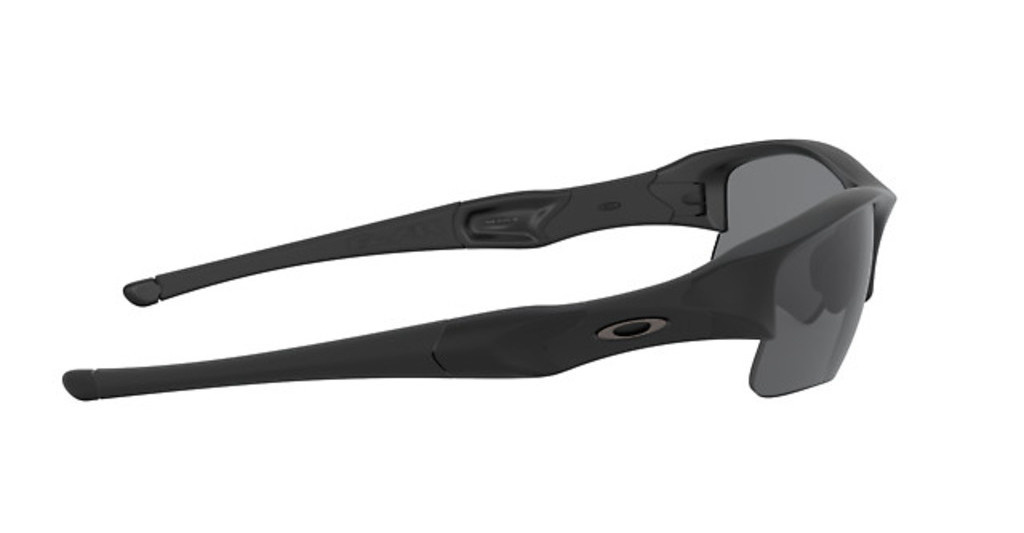 Oakley Okulary przeciwsłoneczne FLAK JACKET XLJ Matte Black/Grey Polarized OO9009 11-435