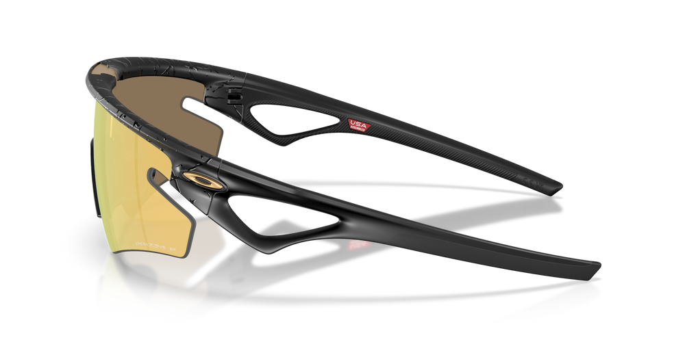 Oakley Okulary przeciwsłoneczne SPHAERA SLASH Matte Black Splatter / Prizm 24k Polarized OO9499-15
