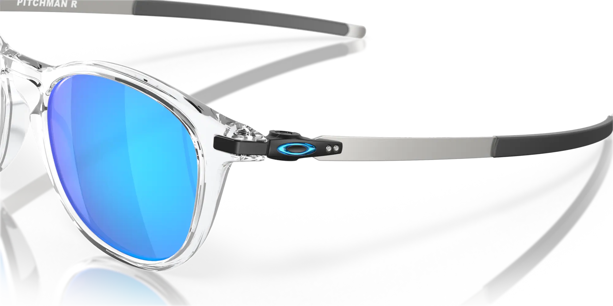 Oakley Sunglasses PITCHMAN R Polished Clear/Prizm Sapphire OO9439-04