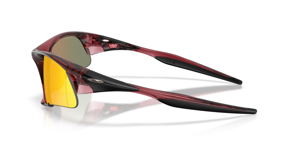 Oakley Okulary przeciwsłoneczne SUTURE JACKET Basecamp Collection Transparent Iron Red/Prizm Ruby OO9532-12