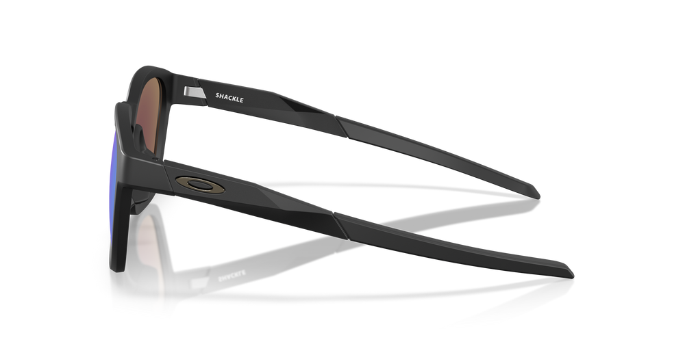 Oakley Okulary przeciwsłoneczne SHACKLE Matte Black / Prizm Saphire OO9507D-01