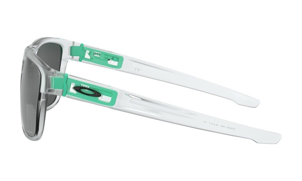 Oakley Okulary przeciwsłoneczne CROSSRANGE XL Matte Clear/Prizm Black OO9360-19