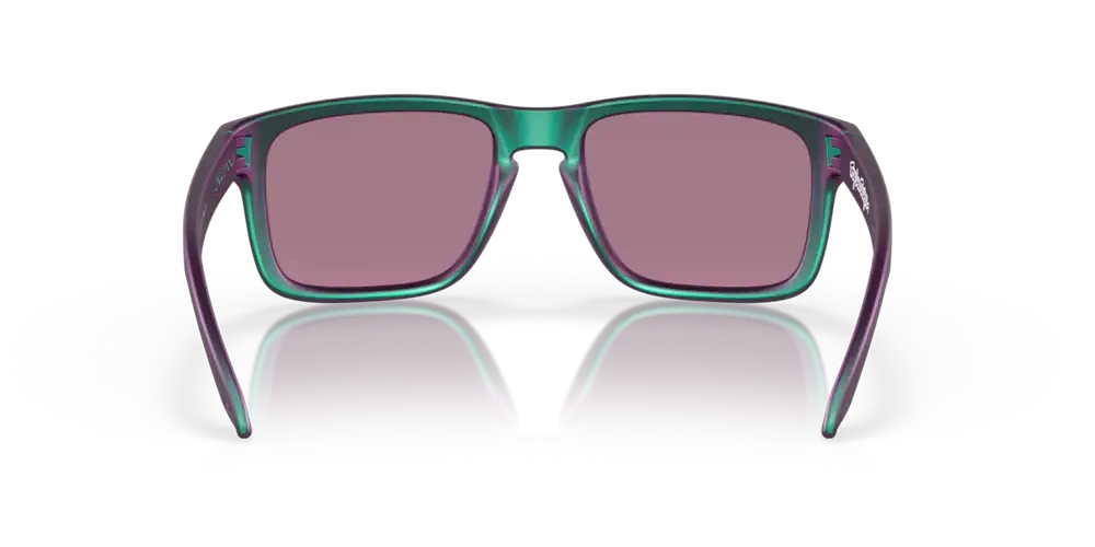 Oakley Okulary przeciwsłoneczne HOLBROOK Troy Lee Designs Matte Purple Green Shift,Prizm Jade OO9102-T4