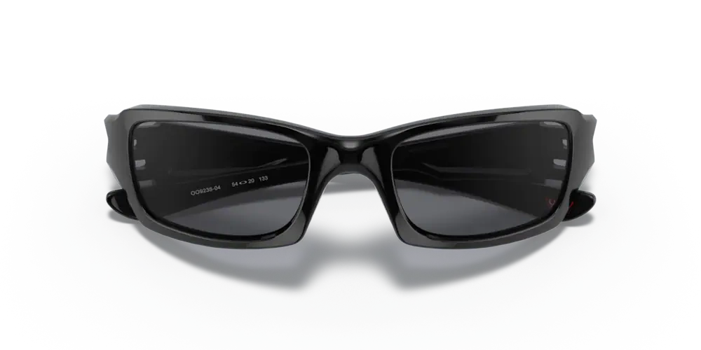 Oakley Sunglasses FIVES SQUARED Polished Black/Grey OO9238-04