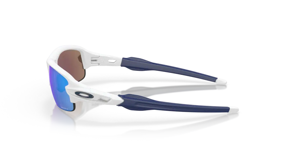 Oakley Okulary przeciwsłoneczne Dziecięce FLAK XXS Matte White, Prizm Sapphire OJ9008-07