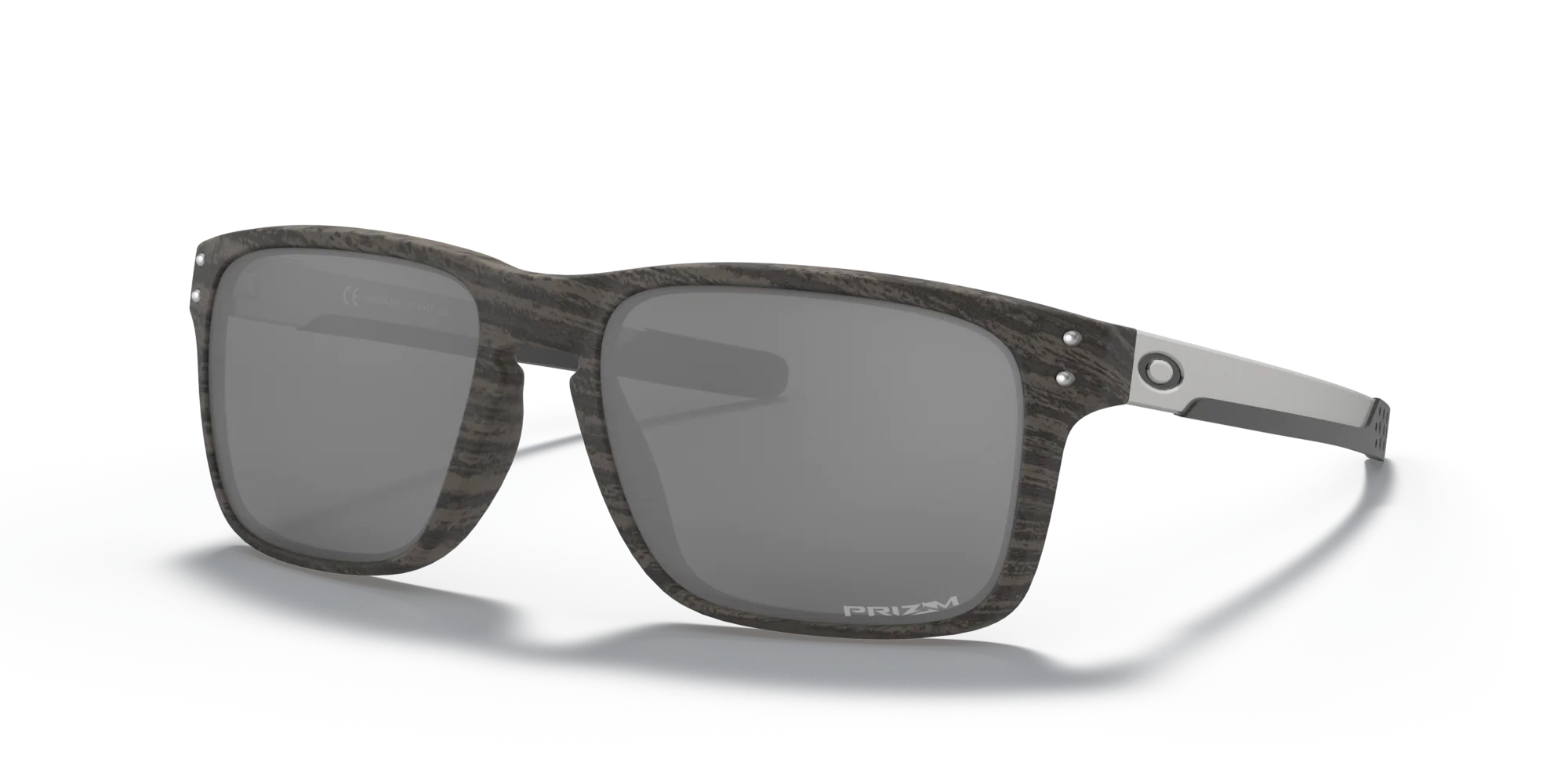 Oakley Okulary przeciwsłoneczne HOLBROOK MIX Woodgrain / Prizm Black OO9384-04