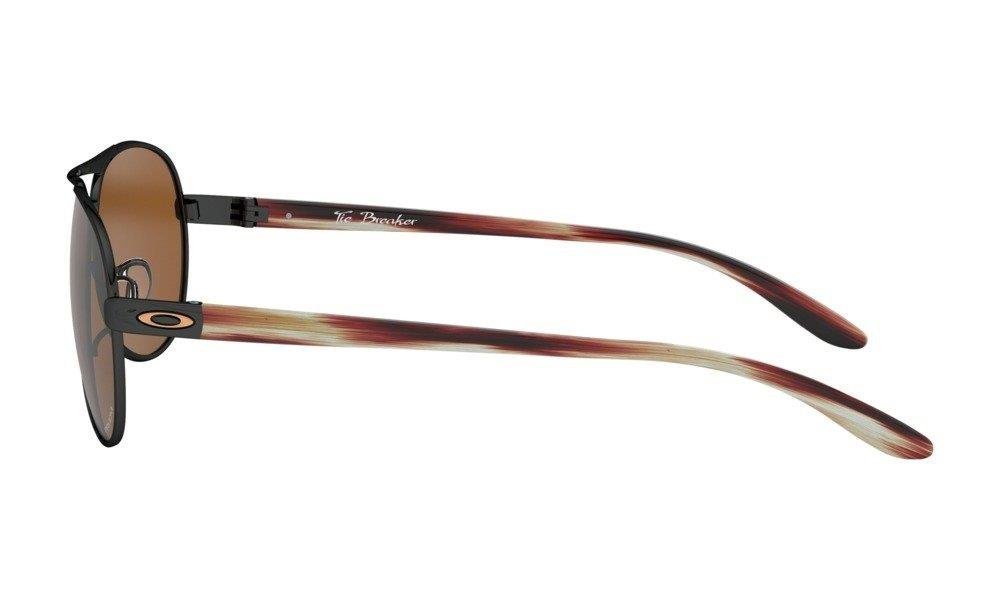 Oakley Okulary przeciwsłoneczne TIE BREAKER Polished Black/Prizm Tungsten OO4108-18