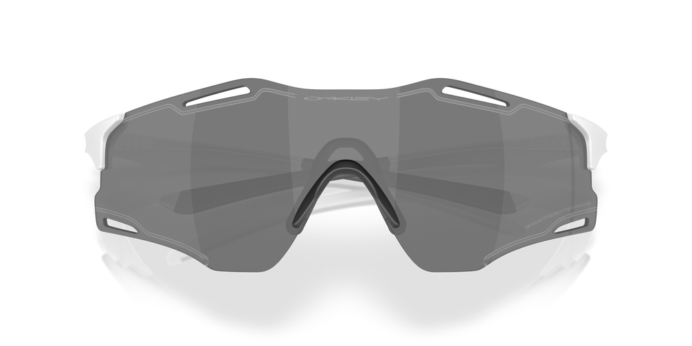 Oakley Okulary przeciwsłoneczne CYBR ZERO Matte White / Clear To Black Iridium Photochromic OO9512D-01