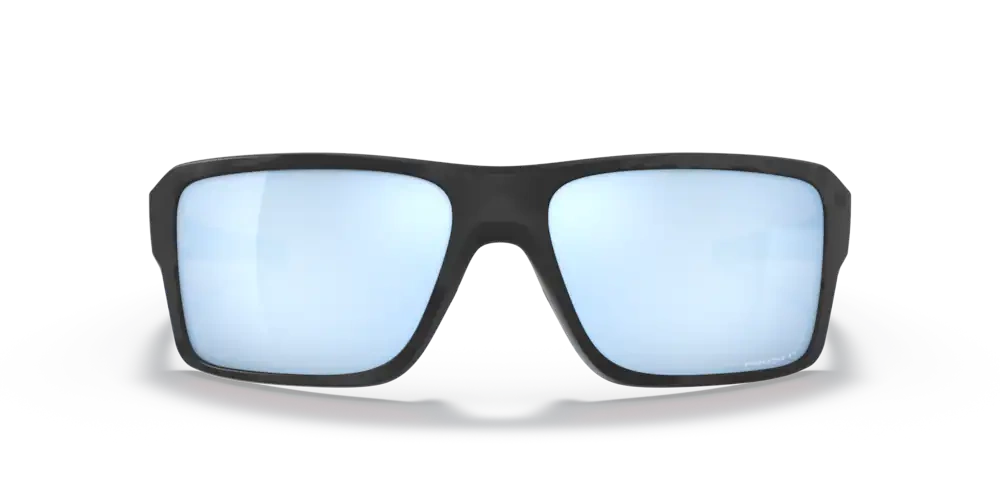 Oakley Okulary przeciwsłoneczne DOUBLE EDGE Matte Black Camo/Prizm Deep Water Polarized OO9380-27