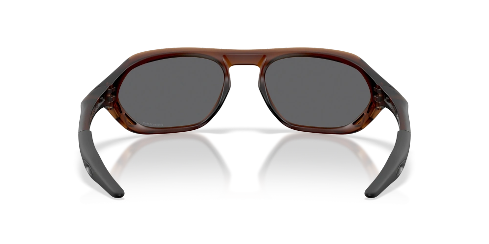 Oakley Sunglasses CAGE JACKET Matte Rootbeer/Prizm Black OO9537-04