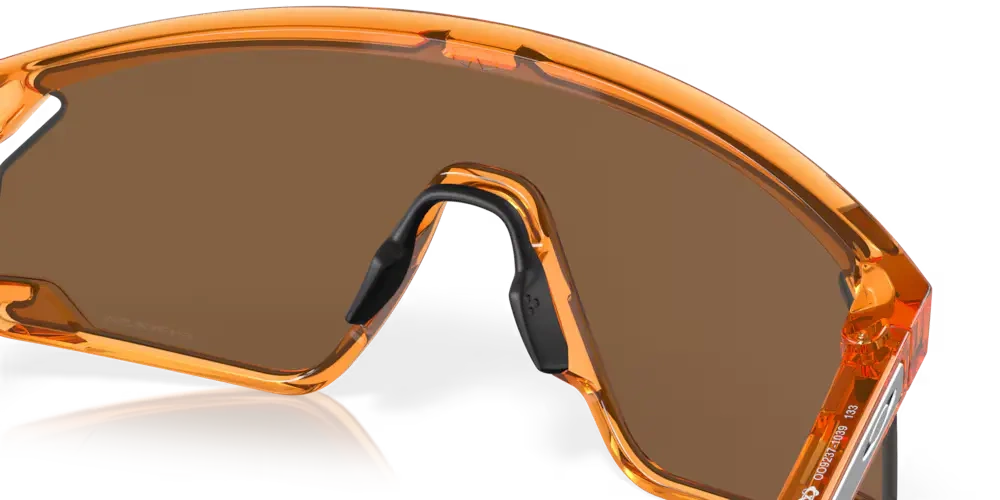 Oakley Okulary przeciwsłoneczne BXTR METAL Coalesce Collection Transparent Ginger / Prizm Bronze OO9237-10