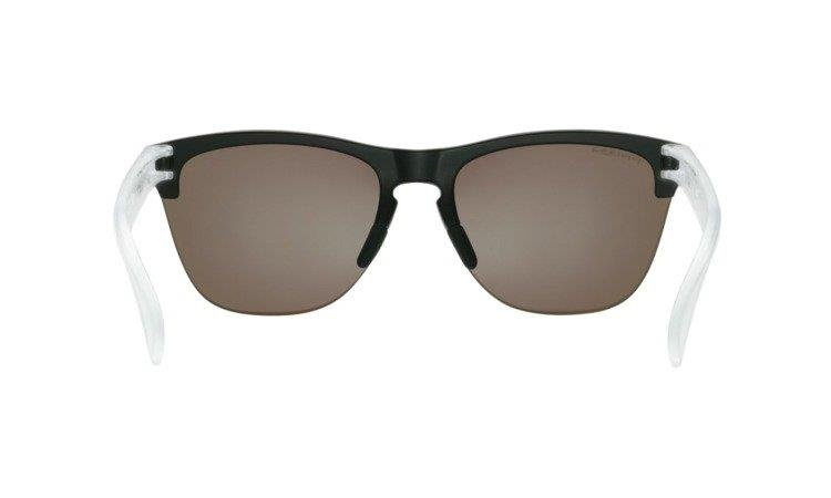 Oakley Sunglasses Frogskins Lite Matte Black/Prizm Sapphire OO9374-02