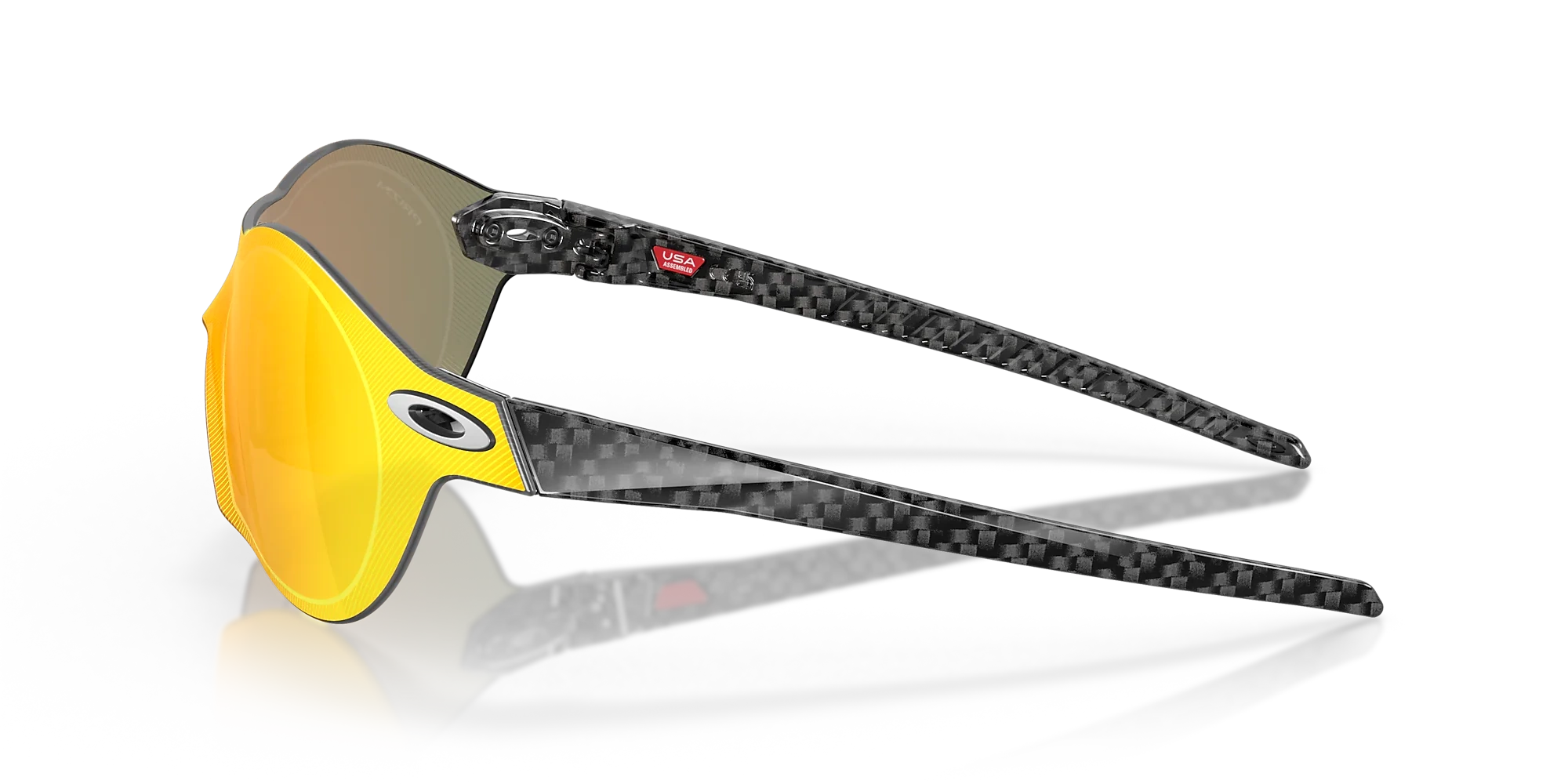 Oakley Okulary przeciwsłoneczne Re:SubZero Carbon Fiber, Prizm Ruby OO9098-02
