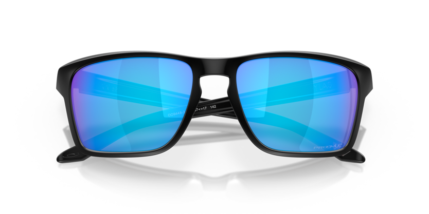 Oakley Sunglasses SYLAS Matte Black/Prizm Sapphire Polarized OO9448-34