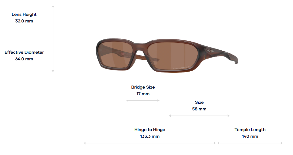 Oakley Okulary przeciwsłoneczne TERRAFORMA Matte Rootbeer / Prizm Tungsten Polarized OO9530-06