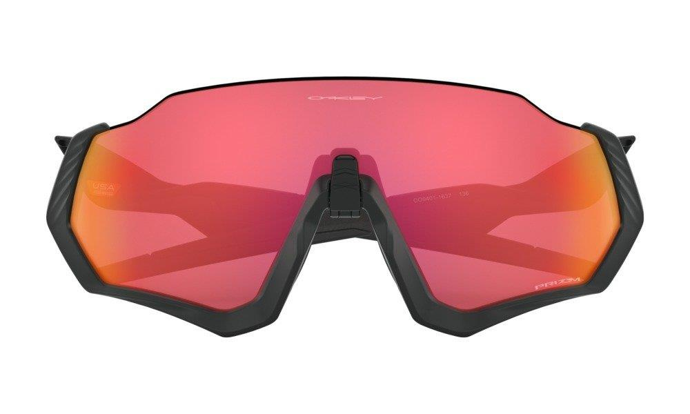 Oakley Sunglasses FLIGHT JACKET Matte Black/Prizm Trail Torch OO9401-16