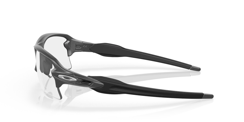 Oakley Okulary Przeciwsłoneczne Ochronne FLAK 2.0 XL Steel/Black Iridium Photochromic Activated OO9188-16