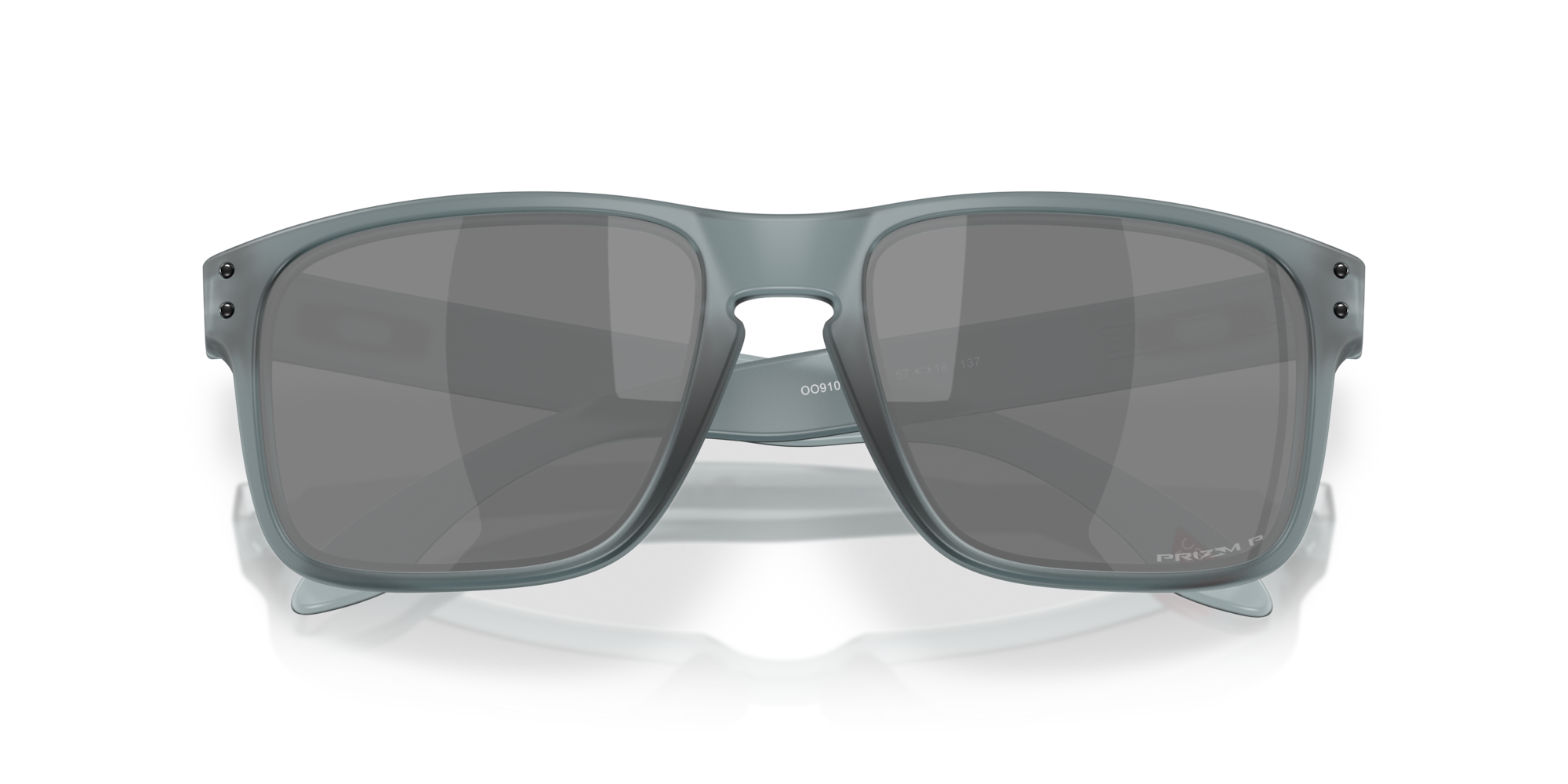 Oakley Okulary przeciwsłoneczne HOLBROOK Matte Crystal Black/Prizm Black Polarized OO9102-Z4