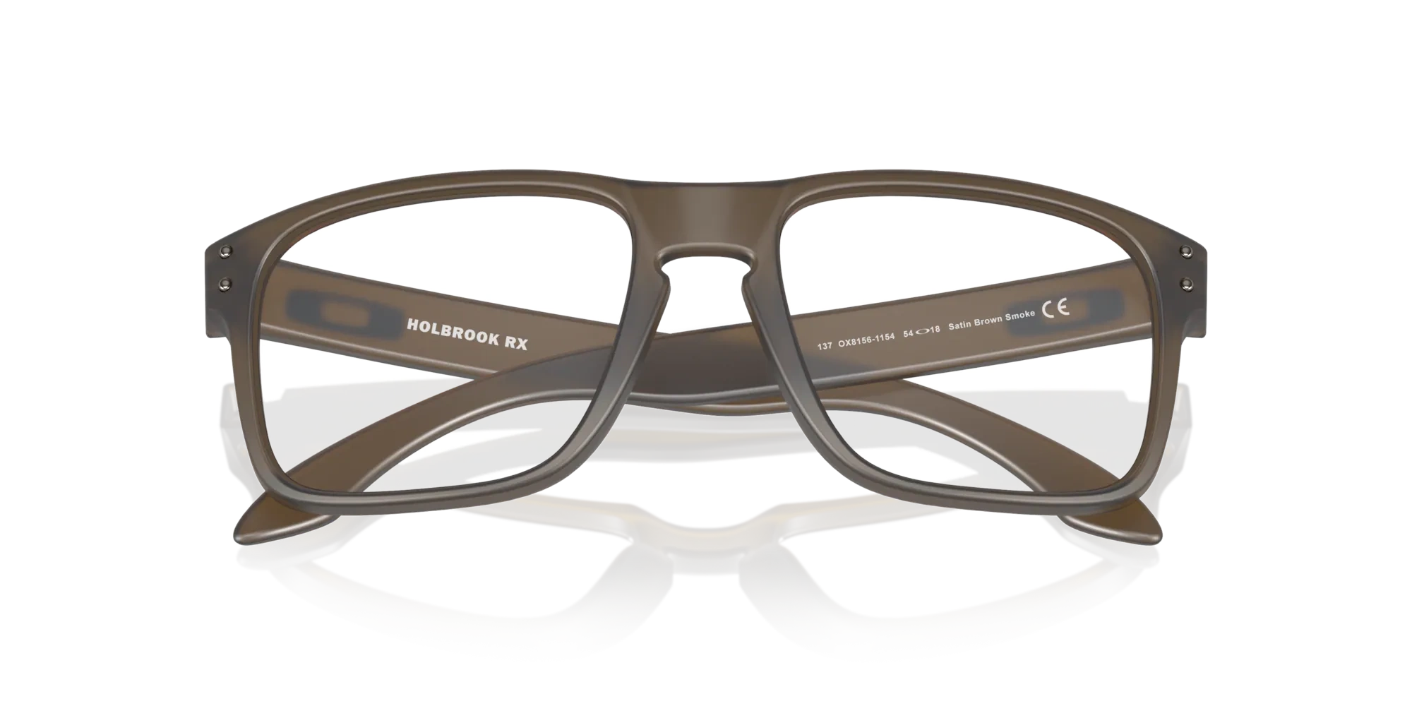 Oakley Okulary korekcyjne HOLBROOK RX Satin Brown Smoke OX8156-11