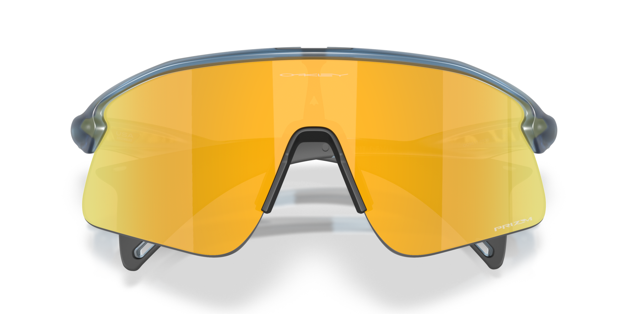 Oakley Okulary przeciwsłoneczne Stunt Devil Matte Transparent Abyss / Prizm 24k OO9517-05