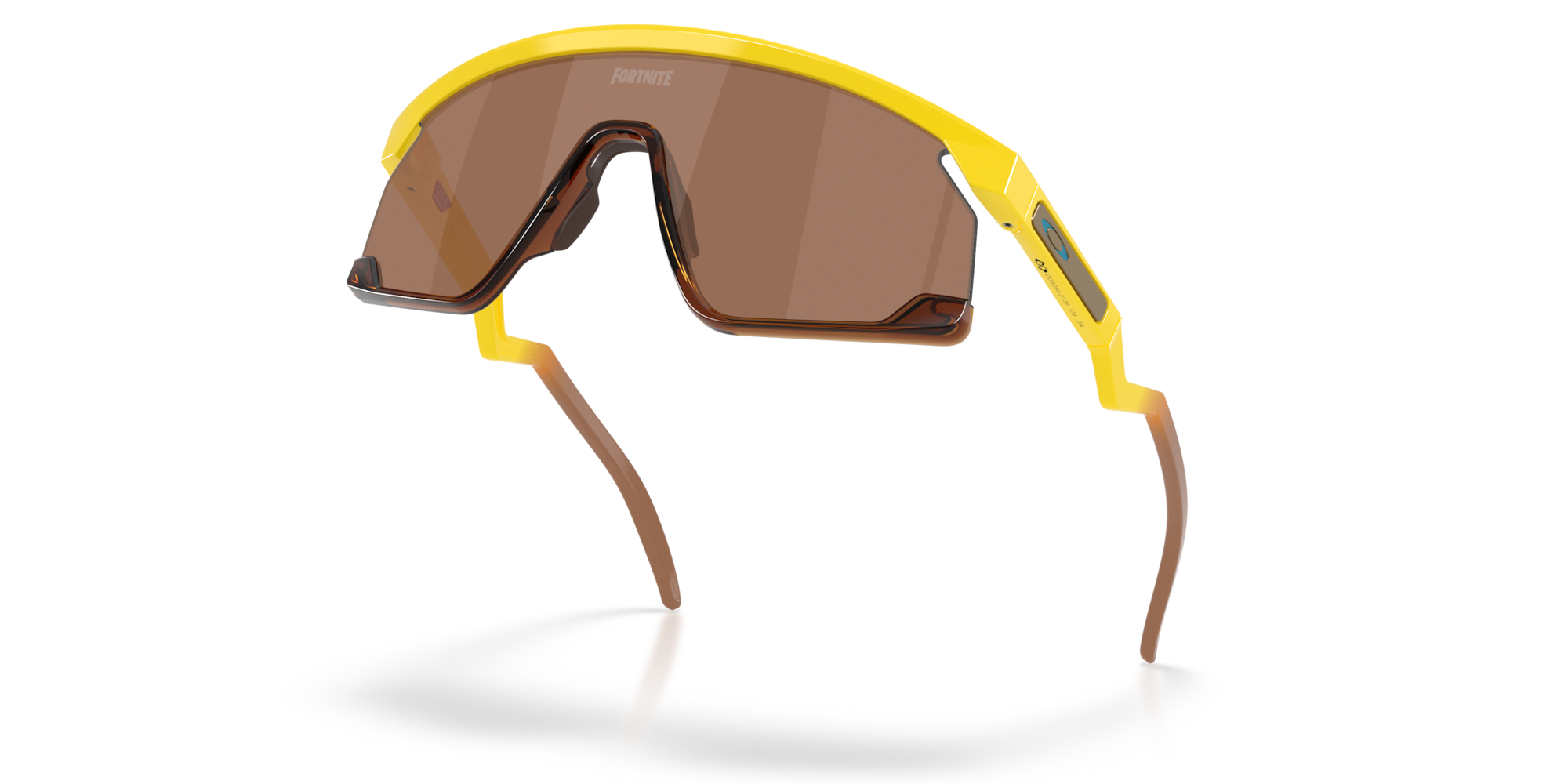 Oakley Okulary przeciwsłoneczne BXTR Yellow / Prizm Tungsten OO9280-21