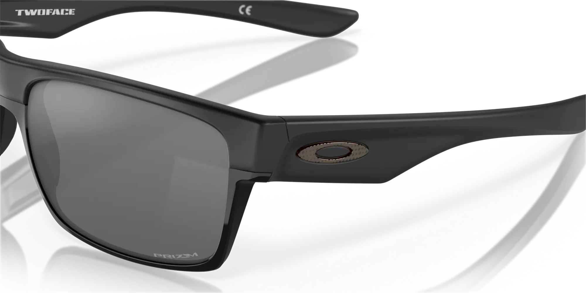 Oakley Sunglasses TWOFACE Matte Black/Prizm Black OO9189-48