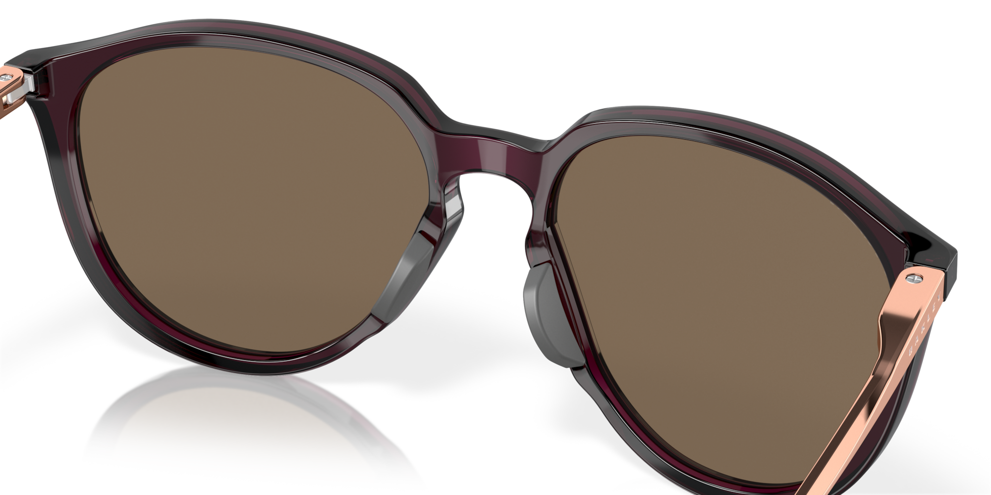Oakley Okulary przeciwsłoneczne SIELO Crystal Raspberry/Prizm Rose Gold OO9288-05