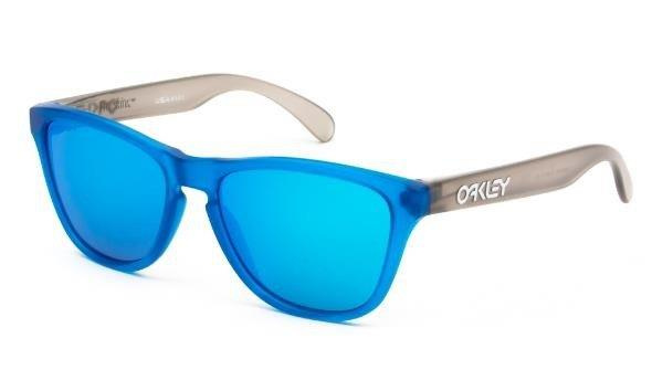 Oakley Okulary przeciwsłoneczne Dziecięce FROGSKINS XS Polished Clear/Prizm Violet OJ9006-12
