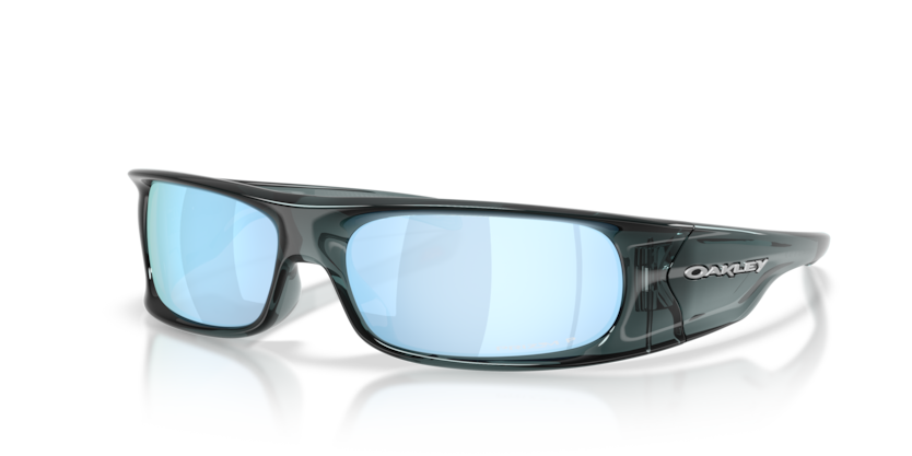Oakley Okulary przeciwsłoneczne Highland Crystal Black / Prizm Deep Water Polarized OO9522-04
