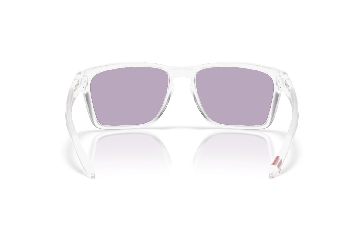 Oakley Okulary przeciwsłoneczne SYLAS Matte Clear / Prizm Slate OO9448-45