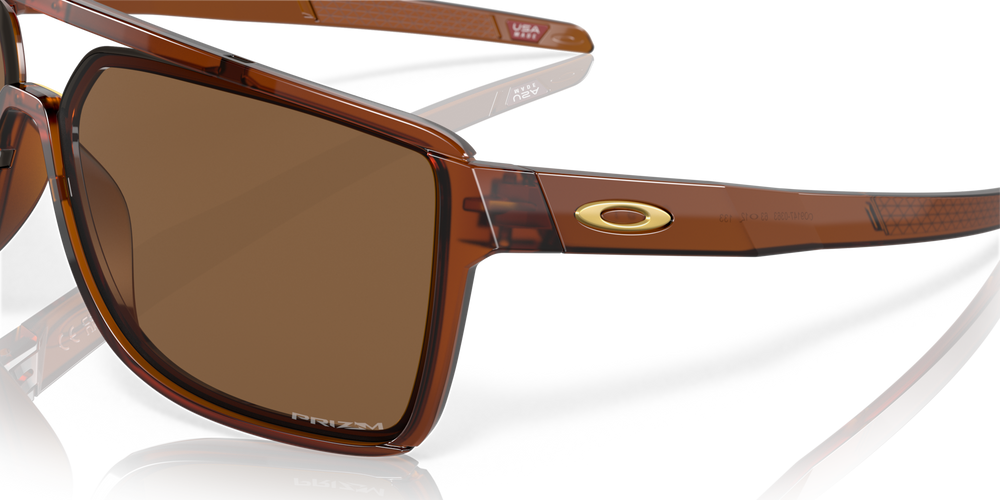 Oakley Okulary przeciwsłoneczne Castel Rootbeer, Prizm Bronze OO9147-03