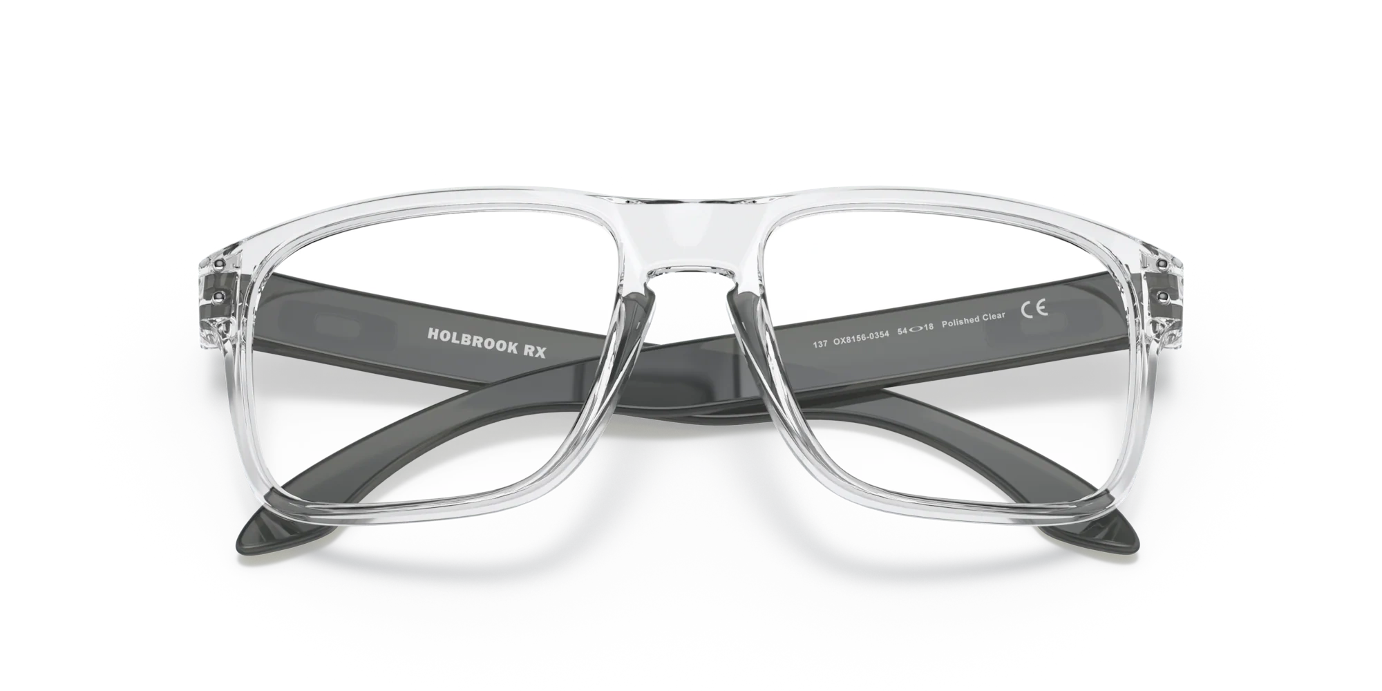 Oakley Oprawy korekcyjne HOLBROOK RX Polished Clear/Clear OX8156-03