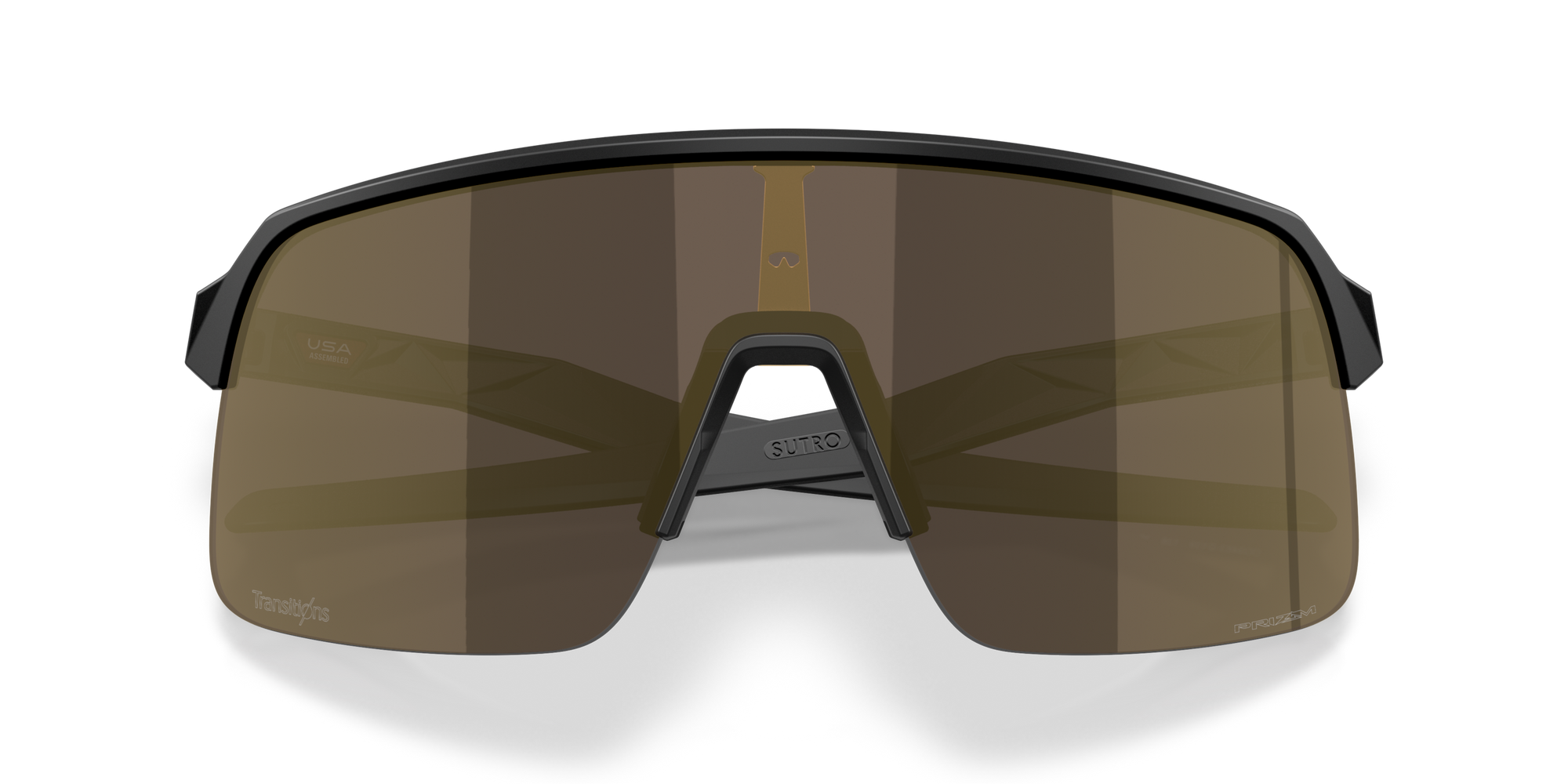 Oakley Okulary przeciwsłoneczne SUTRO LITE Matte White/Prizm Transitions Pyrite OO9463-D2