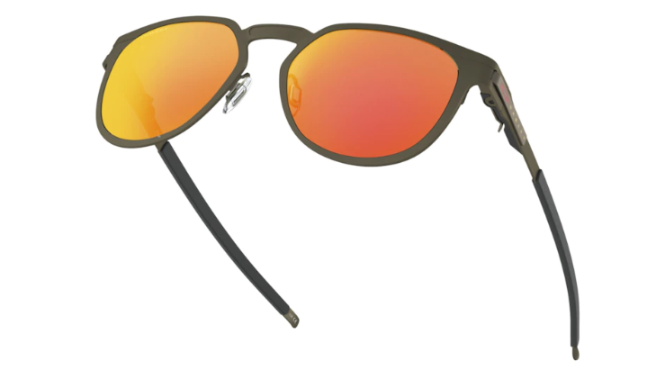 Oakley Okulary przeciwsłoneczne DIECUTTER Pewter/Prizm Ruby OO4137-02