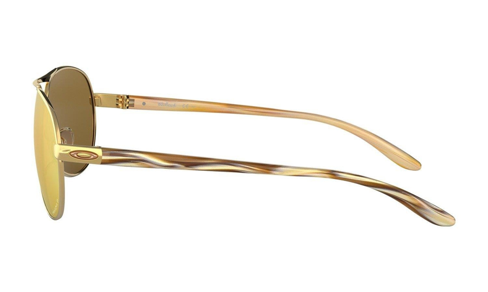 Oakley Okulary przeciwsłoneczne FEEDBACK Polished Gold/Prizm Rose Gold Polarized OO4079-37