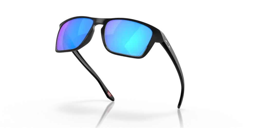 Oakley Okulary przeciwsłoneczne SYLAS Matte Black/Prizm Sapphr Iridium Polarized OO9448-12