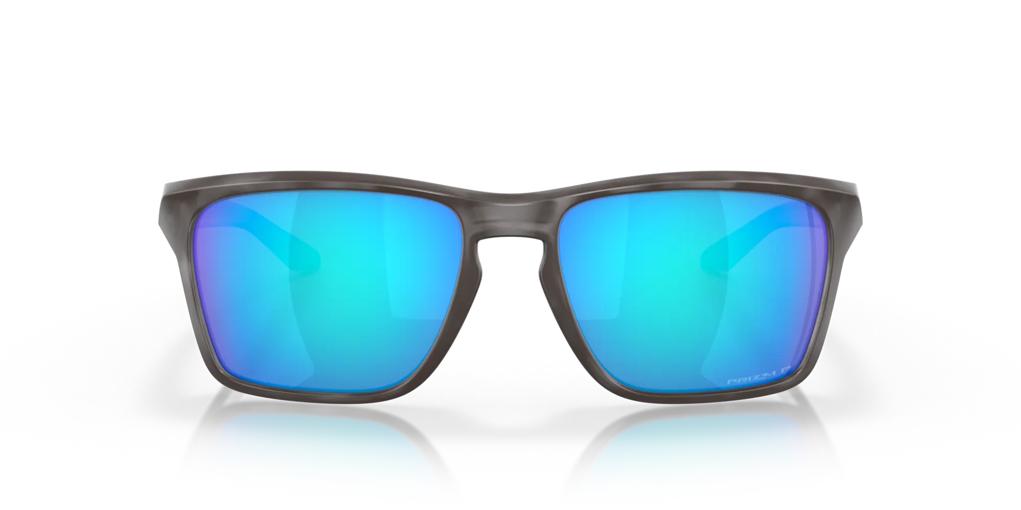 Oakley Sunglasses SYLAS OO9448-28 Matte Black Tortoise, Prizm Sapphire Polarized