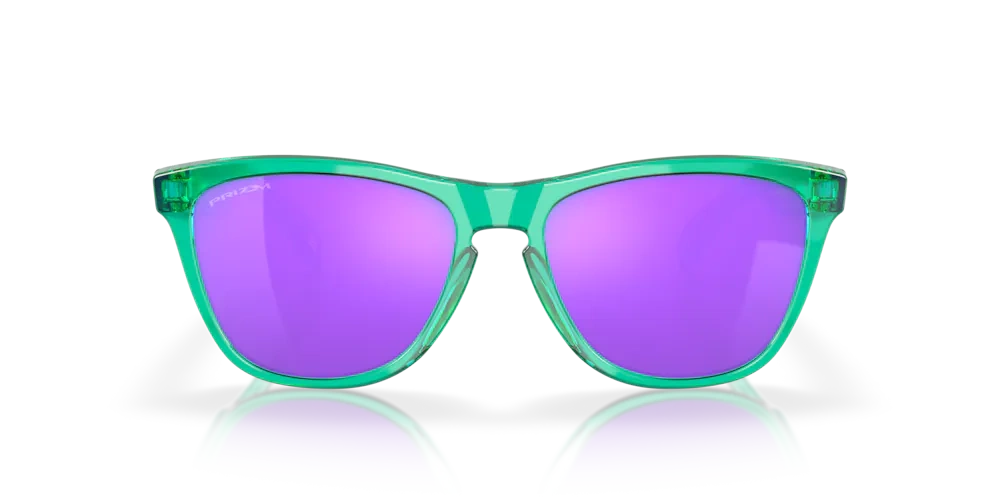 Oakley Sunglasses FROGSKINS Translucent Celeste/Prizm Violet OO9013-J8