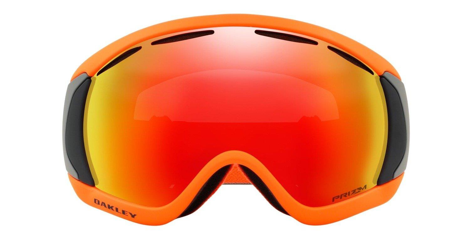 Oakley Goggles Canopy Orange Dark Brush / Prizm Snow Torch Iridium OO7047-85