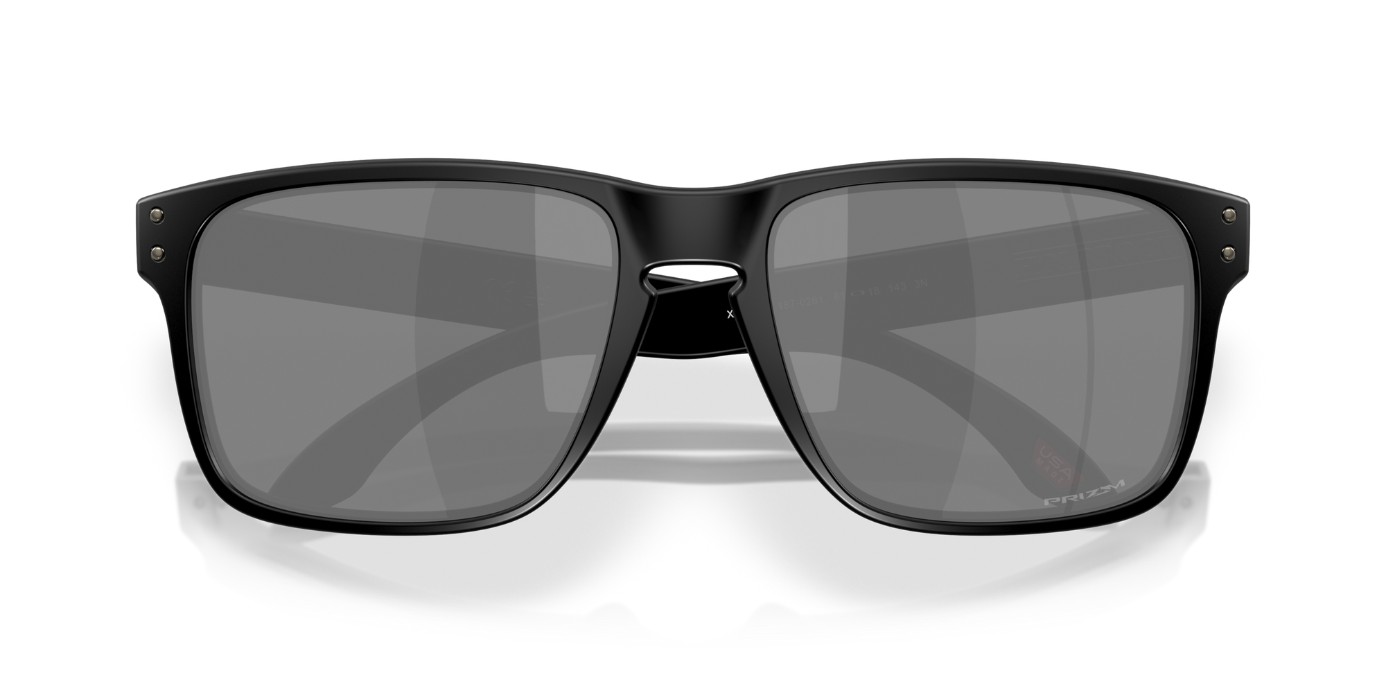 Oakley Okulary przeciwsłoneczne HOLBROOK XXL Matte Black / Prizm Black OO9487-02