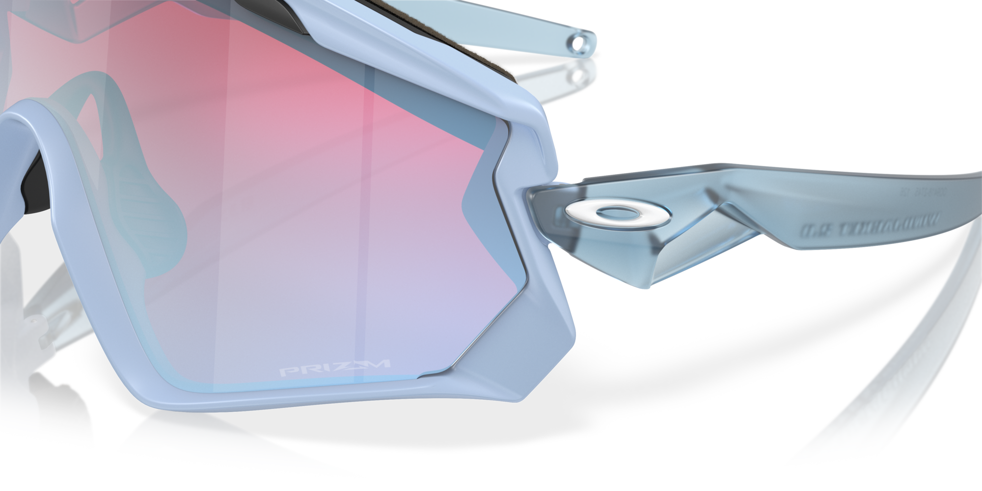 Oakley Sunglasses Matte Trans Stonewash/Prizm Snow Sapphire OO9418-27