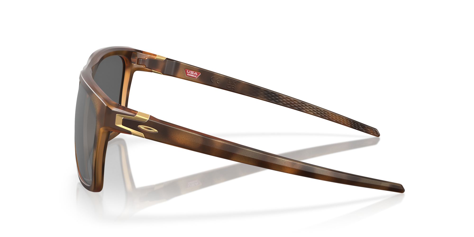 Oakley Okulary przeciwsłoneczne Matte Brown Tortoise / Prizm Black Polarized LEFFINGWELL OO9100-18