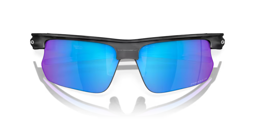 Oakley Sunglasses BISPHAERA Matte Grey Camo / Prizm Sapphire Polarized OO9400-05